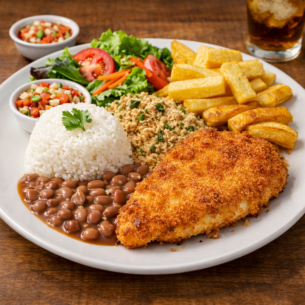 Peito de Frango Empanado